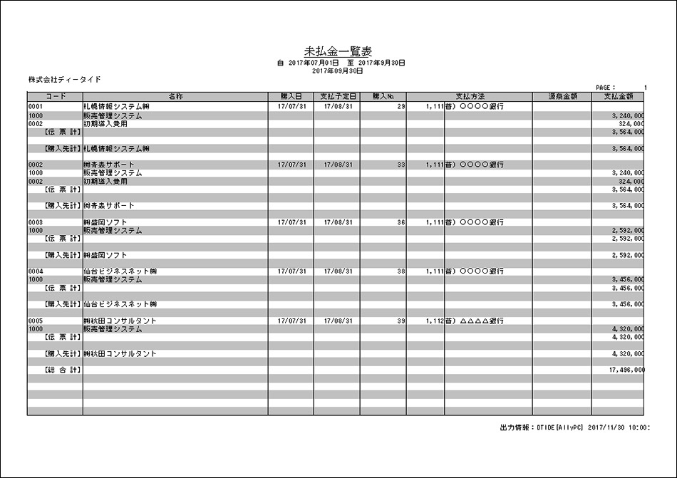 工事 未払金 と は